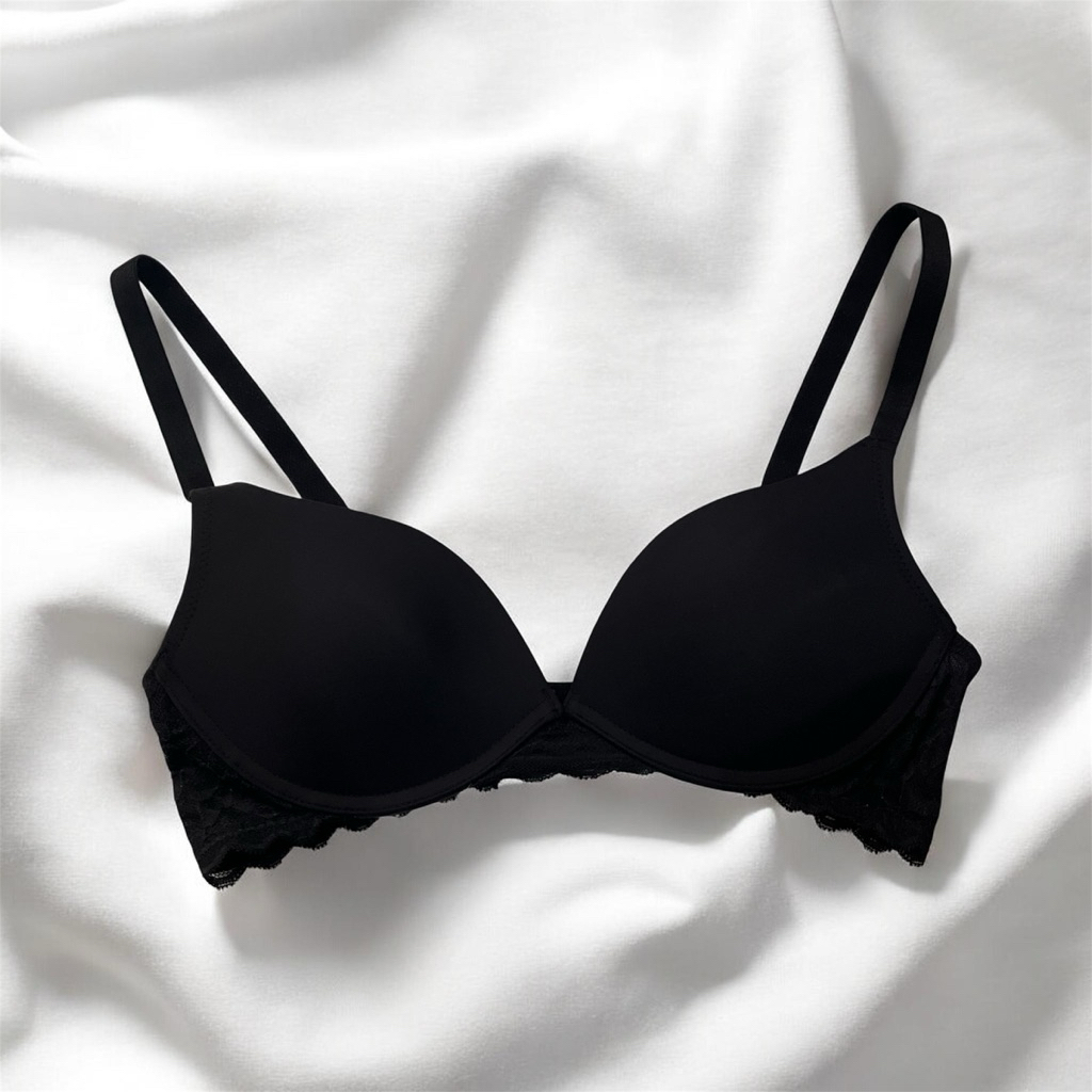 Triumph Lace Push-Up Bra Black