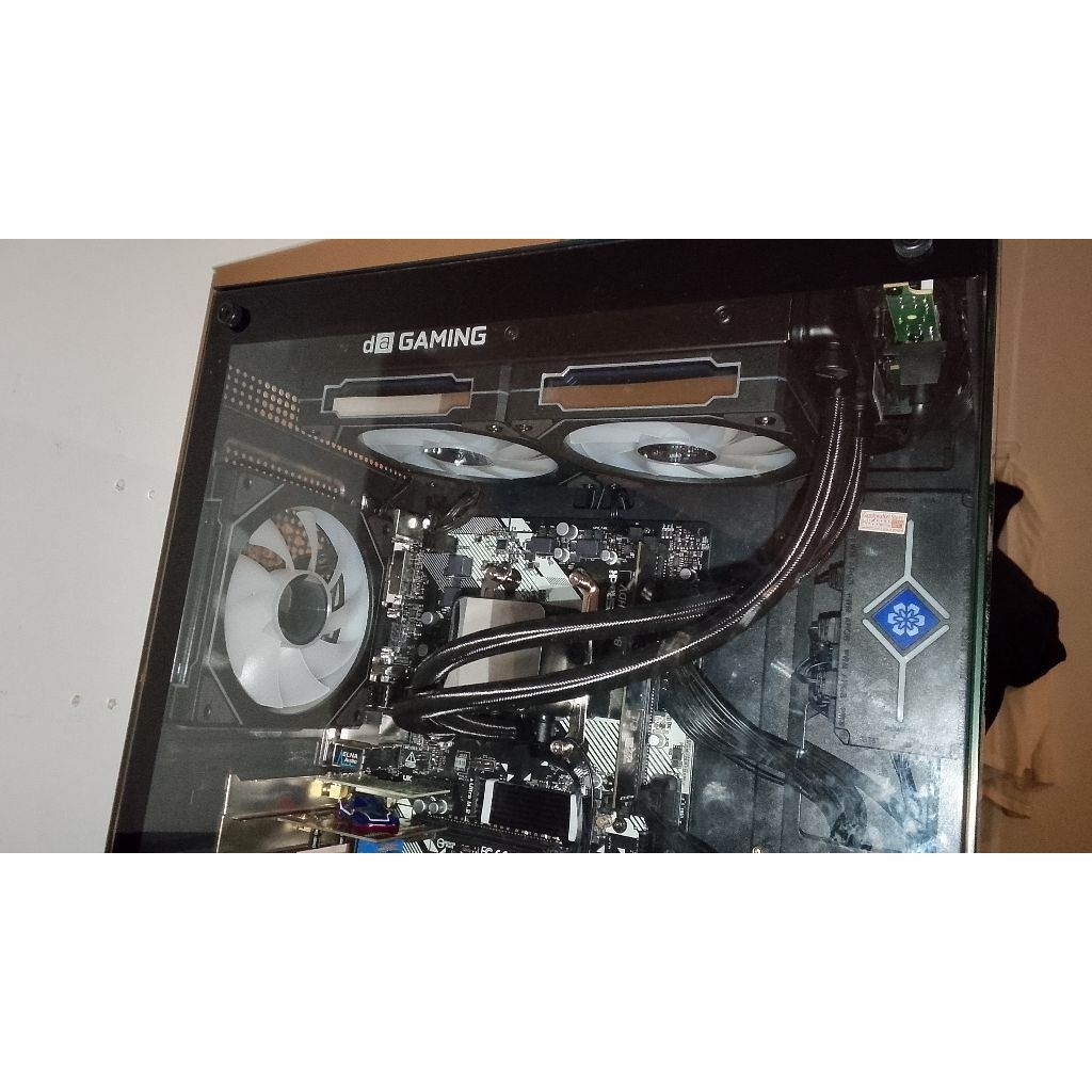 aio water cooling 240 black