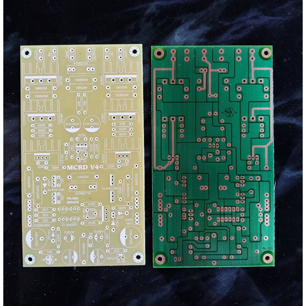 PCB Power Amplifier MCRD V4 Fiber FR4