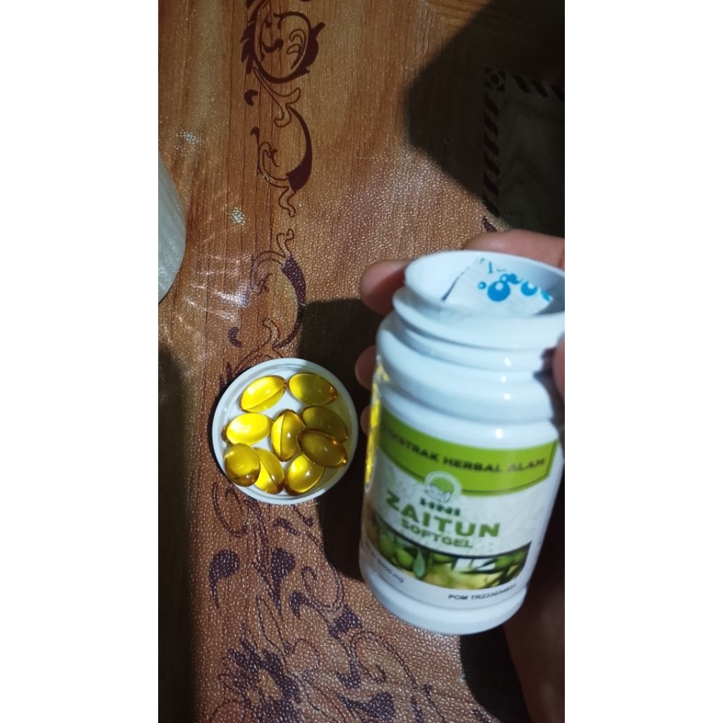 Minyak Zaitun Softgel HNI HPAI 60 Kapsul - Membantu Daya Tahan Tubuh