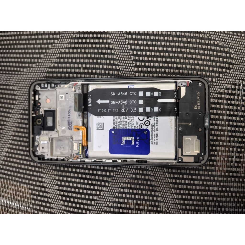 LCD original samsung A54 5G copotan