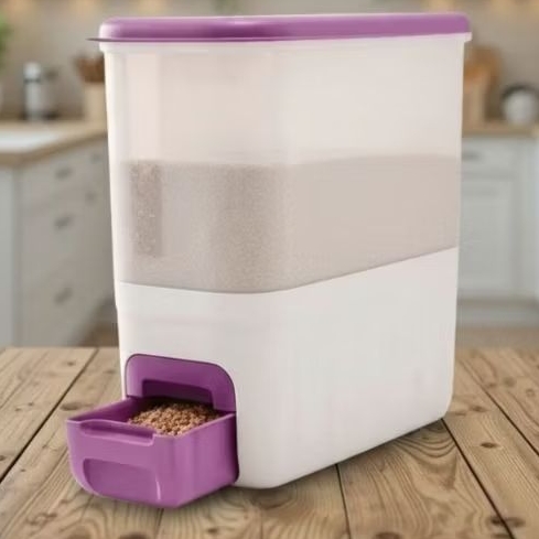 Tupperware Rice Smart 10 kg  tempat penyimpanan beras
