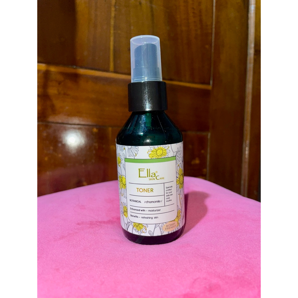 Toner Pembersih Kulit Chamomile Ella Skincare 120ml - Melembapkan & Menenangkan Kulit (preloved)