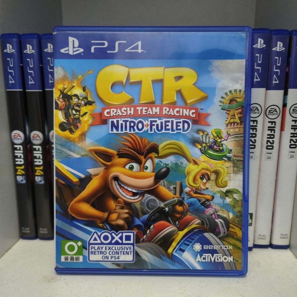 crash team racing nitro fueled ps4 disc playstation4 kaset ps bd ctr