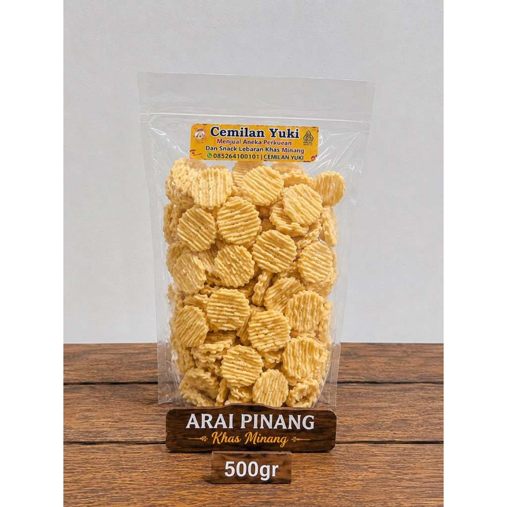 Kue Lebaran 500gr - 1KG ARAI PINANG LADU SALA LAUAK- ORIGINAL KHAS PADANG TERLARIS TERMURAH