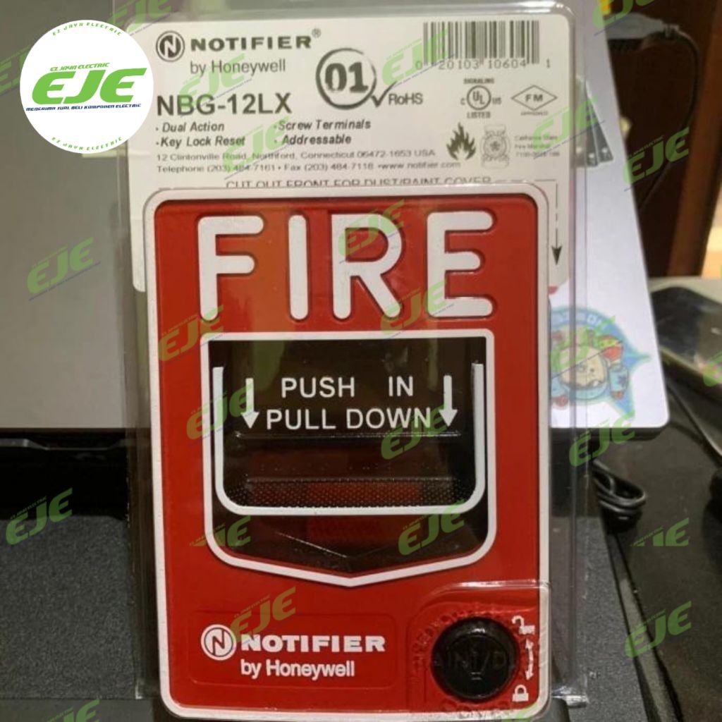 NOTIFIER NBG-12LX Adressable Manual Pull Station NBG 12LX Notifier Original