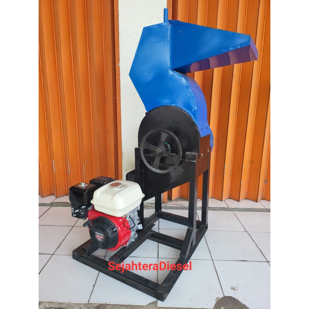 Mesin Penghancur Botol Plastik Giling Pencacah  Plastik Komplit Mesin