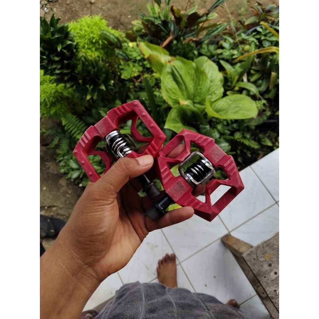 pedal cleat crankbrother doble shot 1 second tanpa cleat