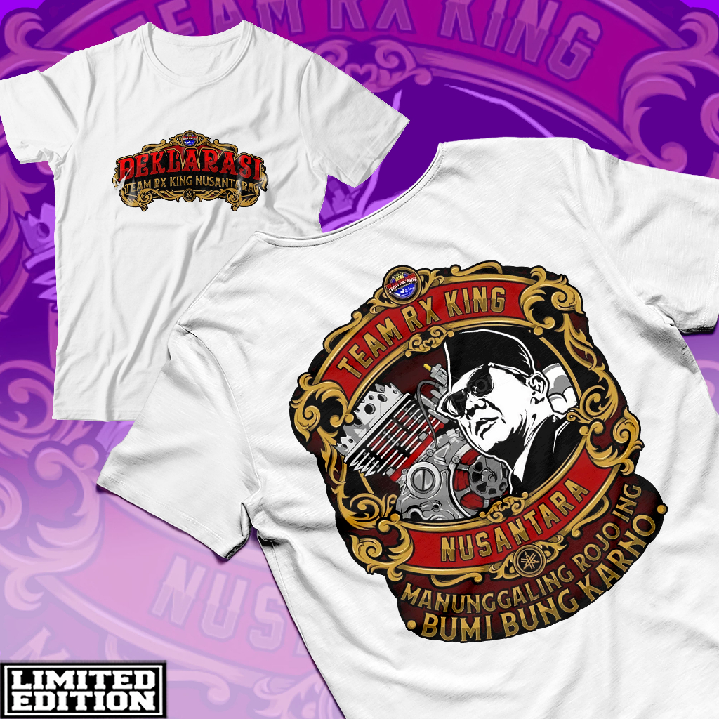 Kaos Jamnas Team Nusantara Rx King Official , Kaos YRKI, Kaos Jamnas Istimewa 546