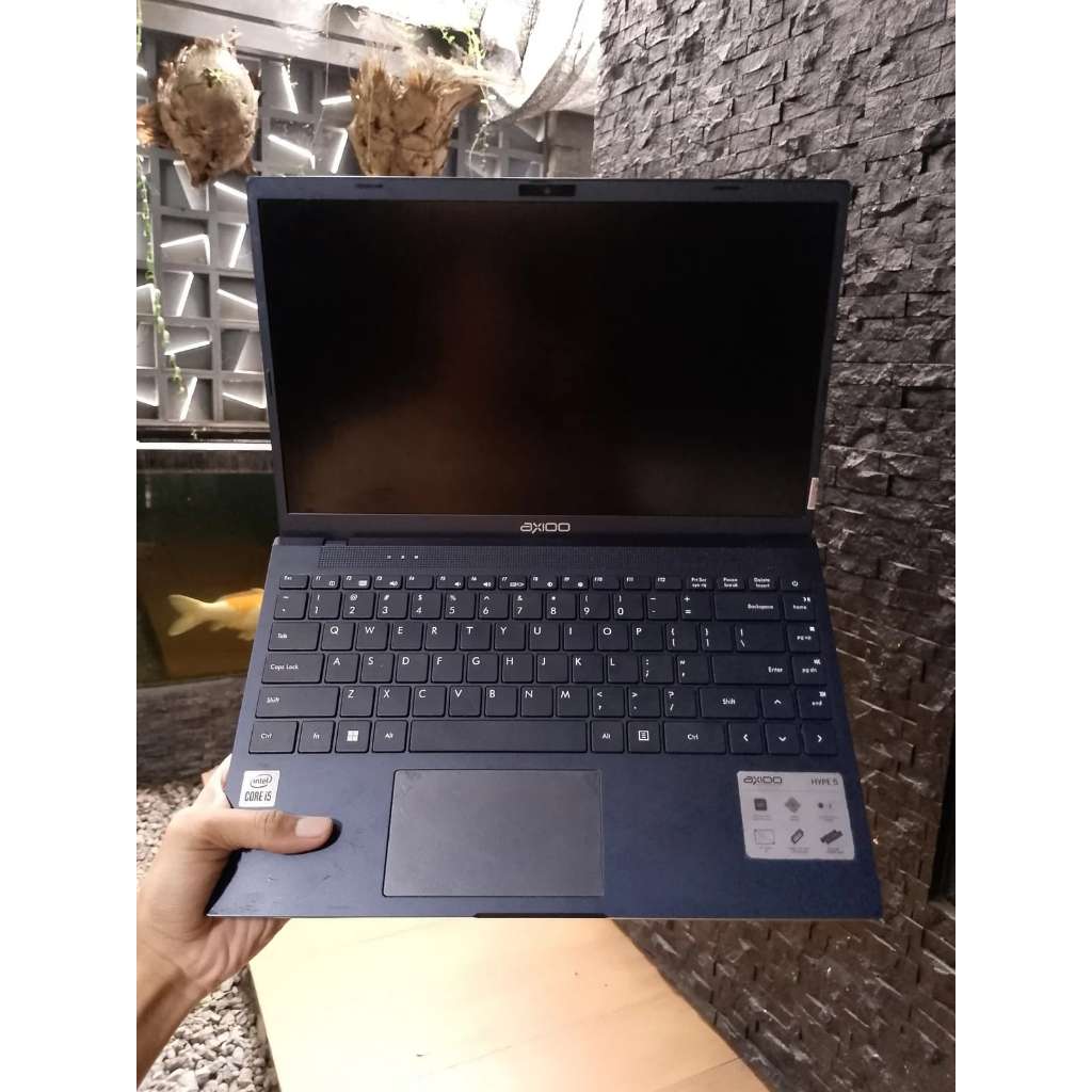 Laptop Axioo Mybook Hype 5 Intel Core i5-1035G4 RAM 8GB SSD 512GB Build Quality Bagus Second Berkual