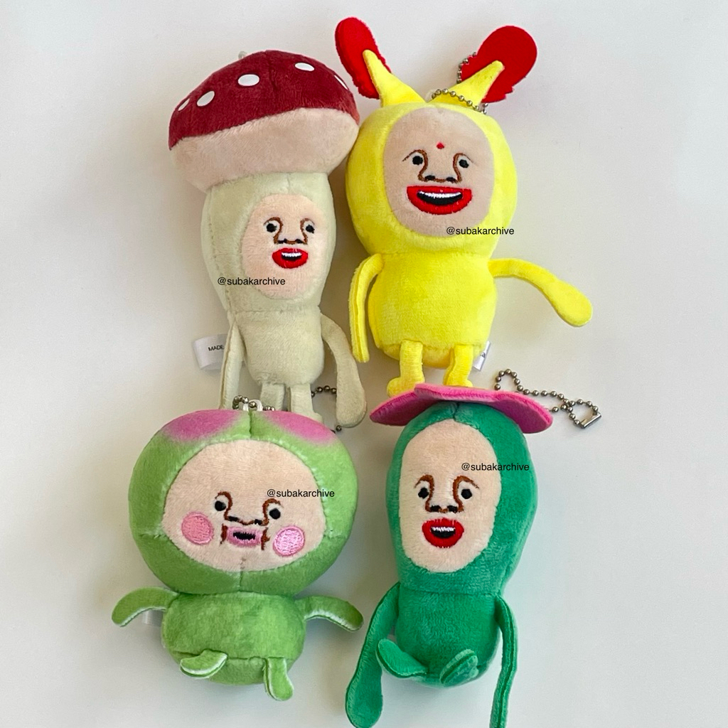 [subakarchive] Kobito Keychain Kobito Zukan Brand Ori Jepang Kobito Plush Doll Keychain