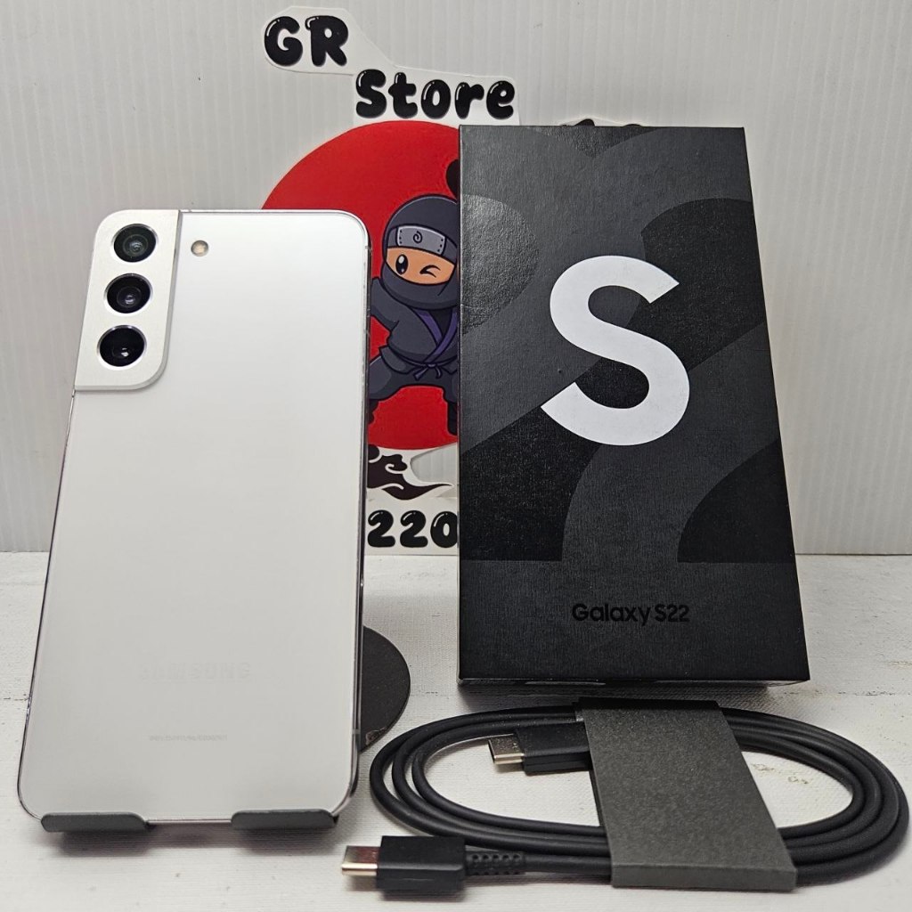 Samsung Galaxy S22 White 8/128  Fullset Sein No Minus