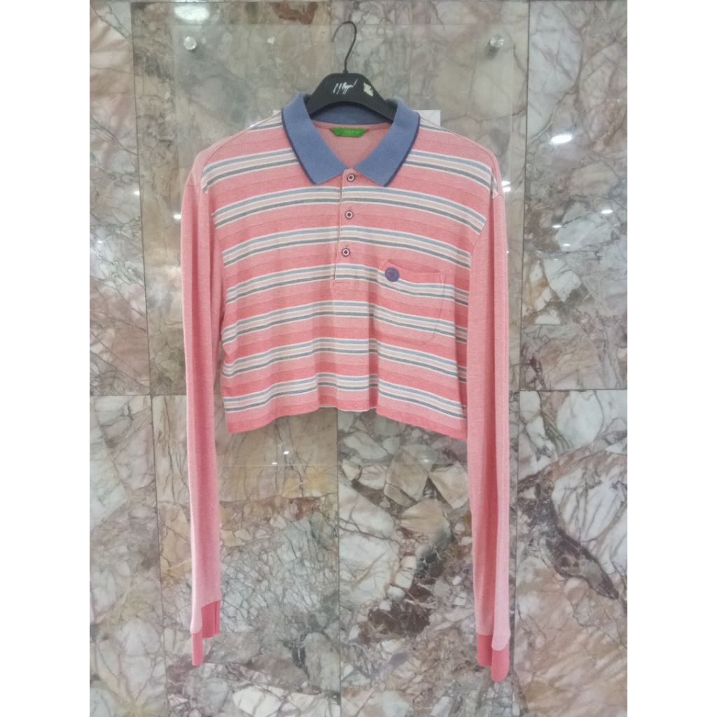 sale kaos kerah wanita croptop GGIO