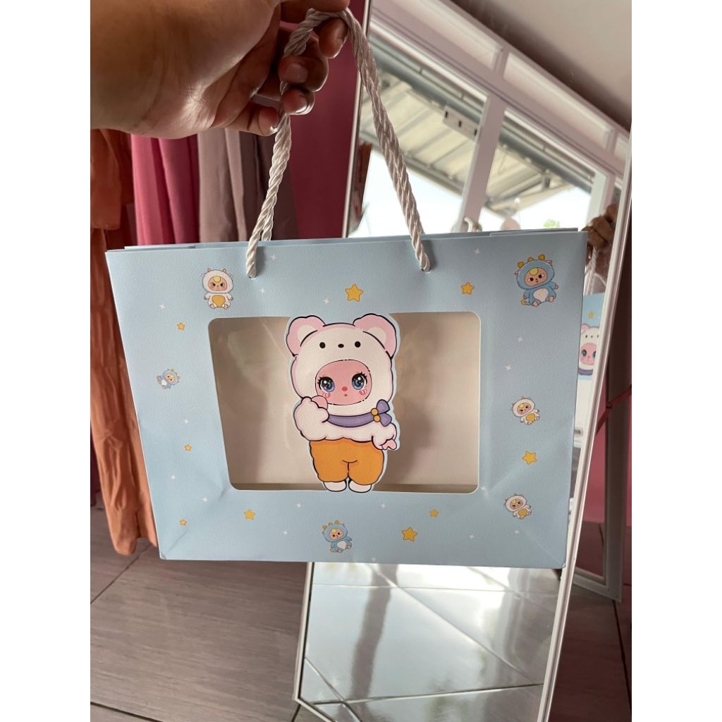 Paperbag Mika Warna Biru