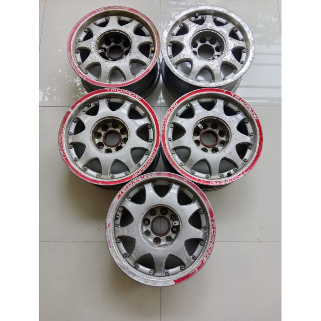 Velg r14 double pcd 4x110 & 4x114,3