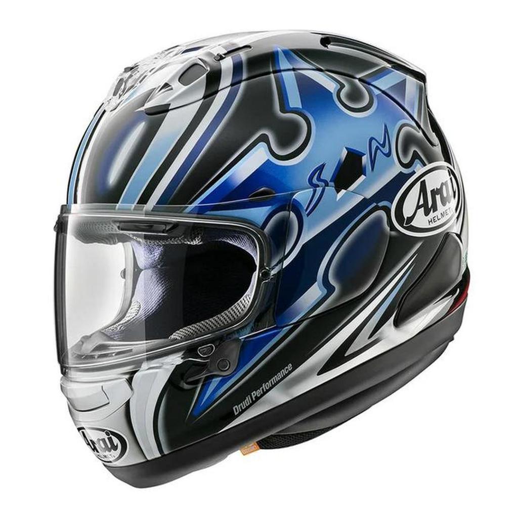 Arai RX7X Nakano Shuriken Silver Full Face