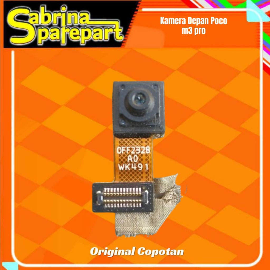 Kamera depan Poco M3 Pro Second Original Copotan
