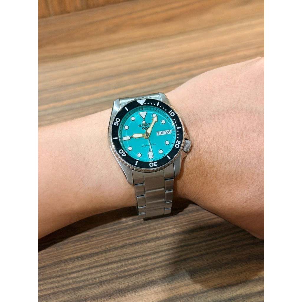 Seiko 5 SRPK33K1 Tiffany Blue