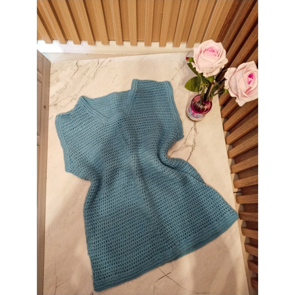 outer Rajut benang katun woll