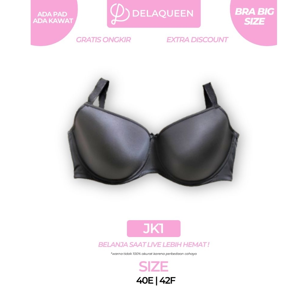 Delaqueen | Bra Big Size Bra Jumbo Bh Big Size 40E 42F JK1