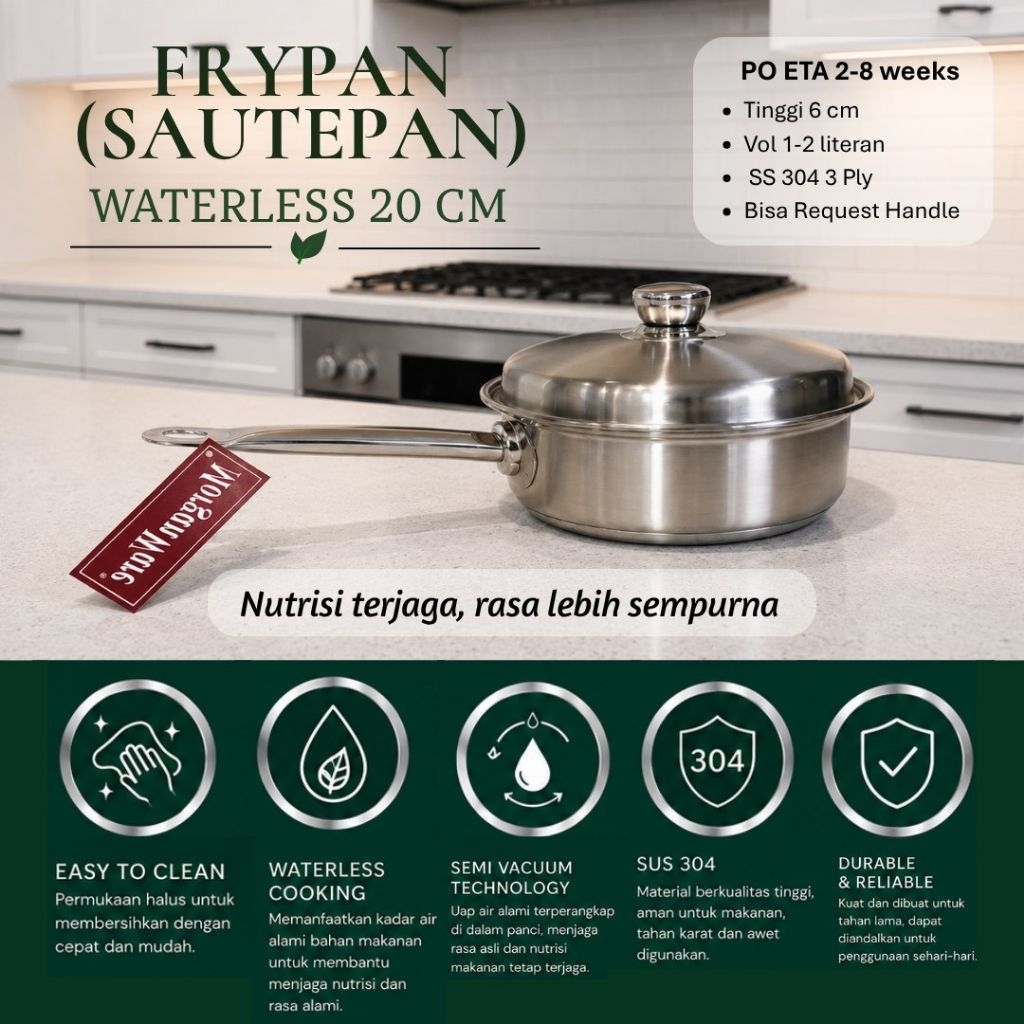 Bima Wok Waterless 20 cm