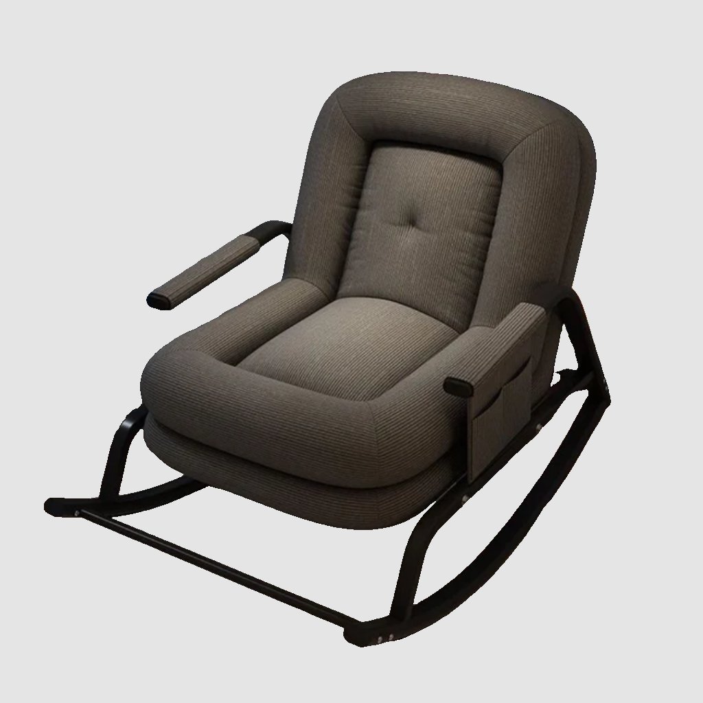 Kursi Goyang Santai Sofa Malas Minimalis Modern Recliner Chair Premium | Tinymaison