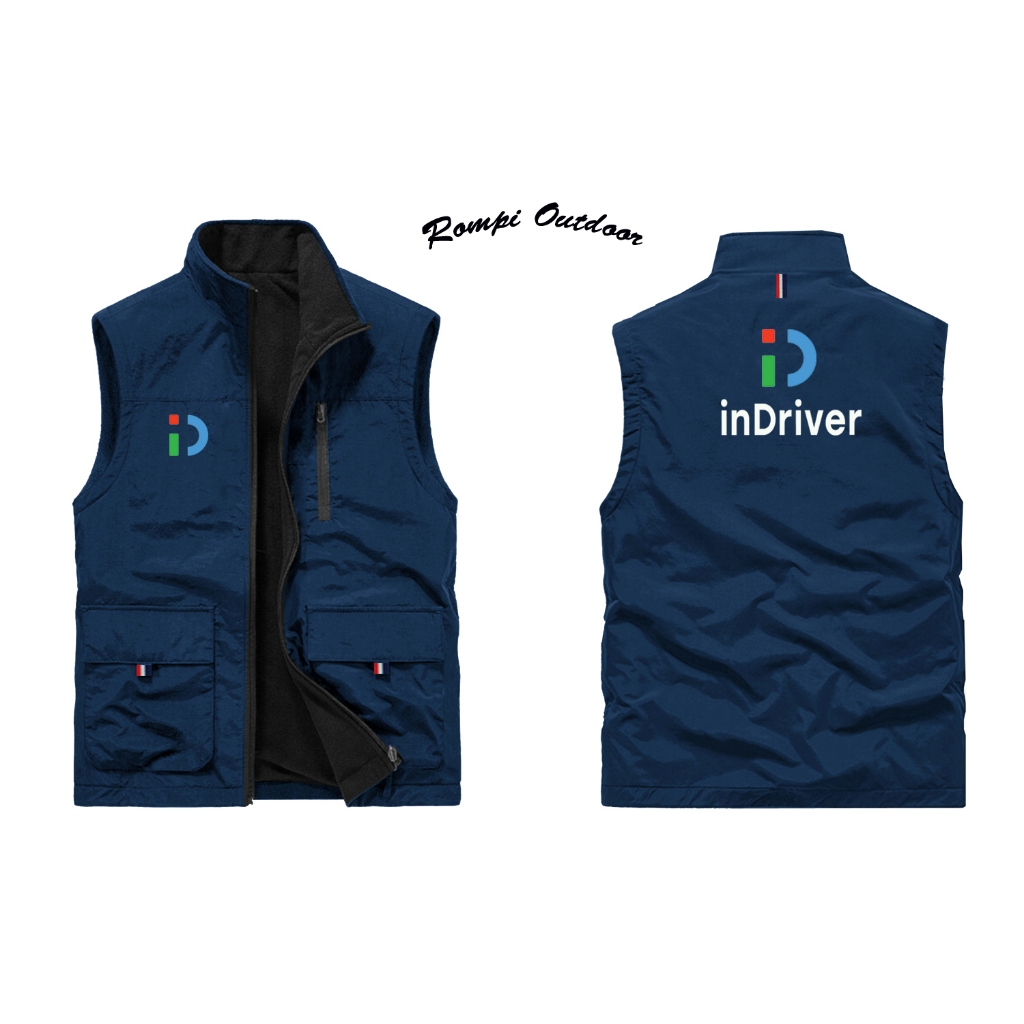 Rompi INDRIVER | Rompi Vest INDRIVER | Jaket Rompi Ojol InDriver