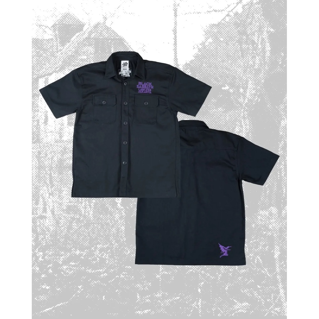Workshirt Lawless Jakarta x Black Sabbath - Never Say Die