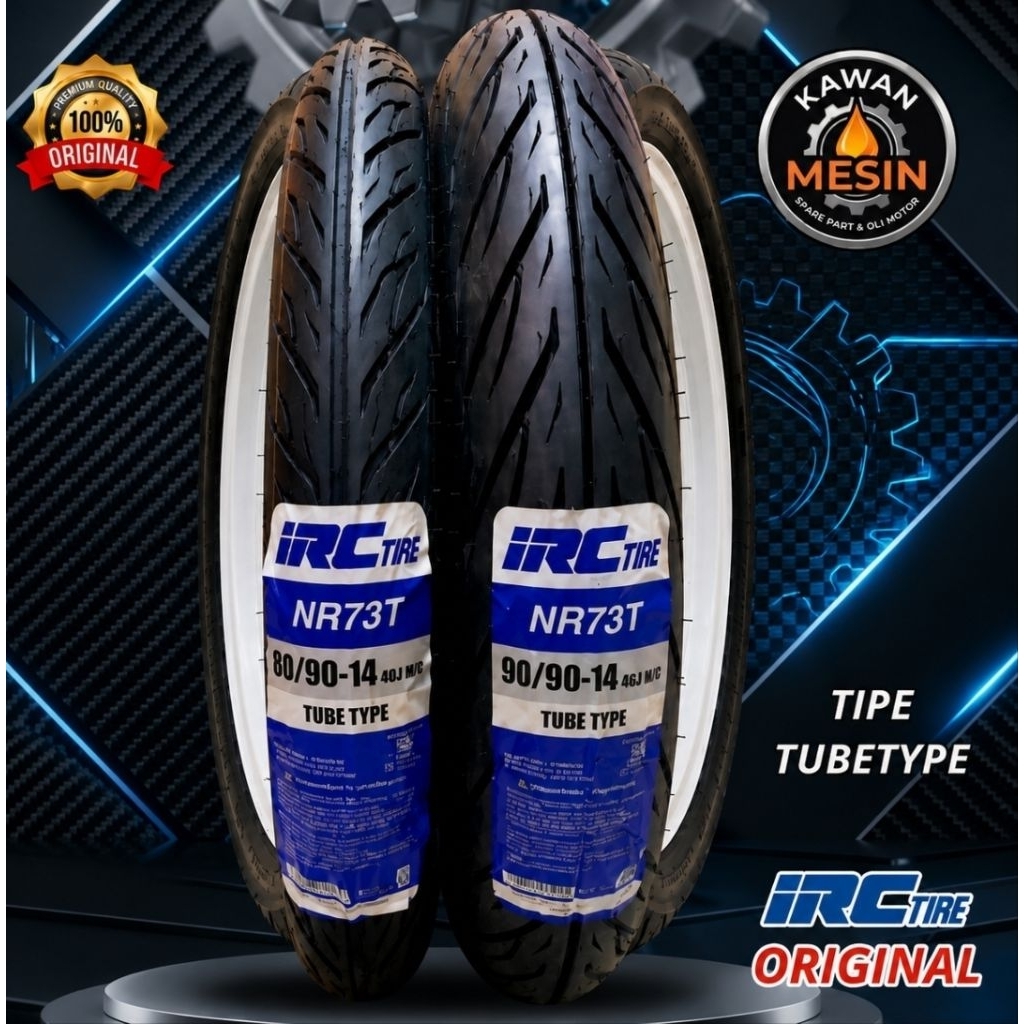 BAN LUAR TUBETYPE IRC NR73T: 80/90/14 90/90-14