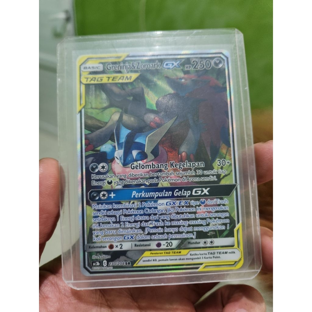 GRENINJA & ZOROARK EX TAG TEAM | POKEMON INDONESIA | SR