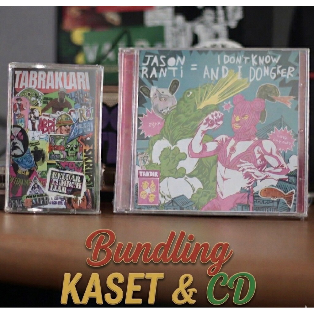 cd dongker kaset tabraklari