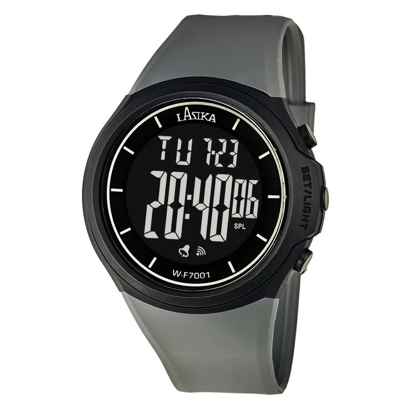 (H&S)Jam Tangan Pria Lasika 5001 Digital Ori Anti air Strap Rubber/Karet(Best seller)