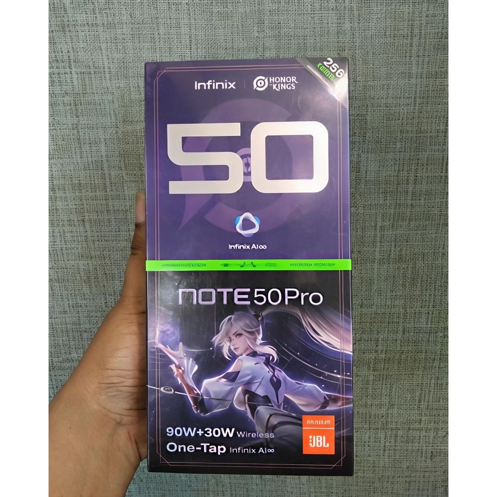 Infinix Note 50 Pro 8/256 Baru New Segel Garansi Resmi Infinix 12 Bulan