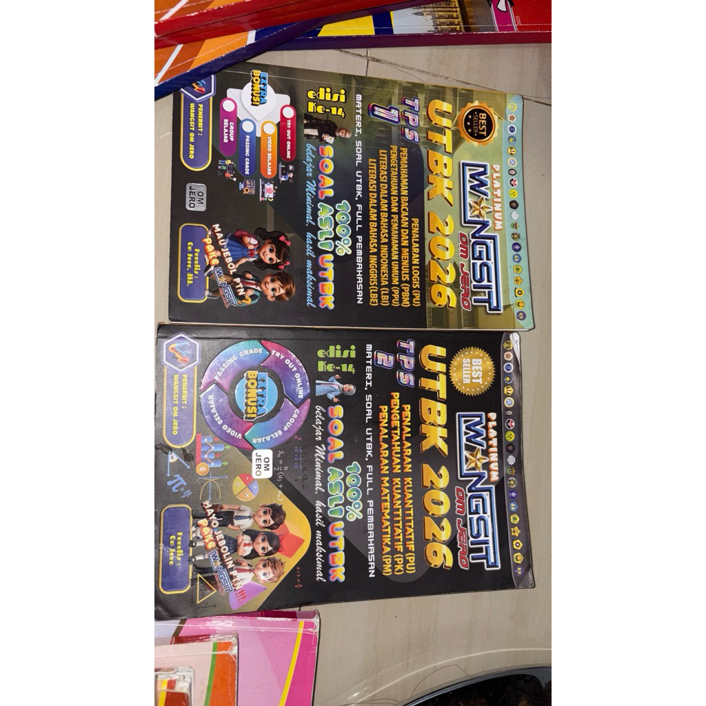 BUKU WANGSIT 2024, 2026 + OSN KIMIA PRELOVED