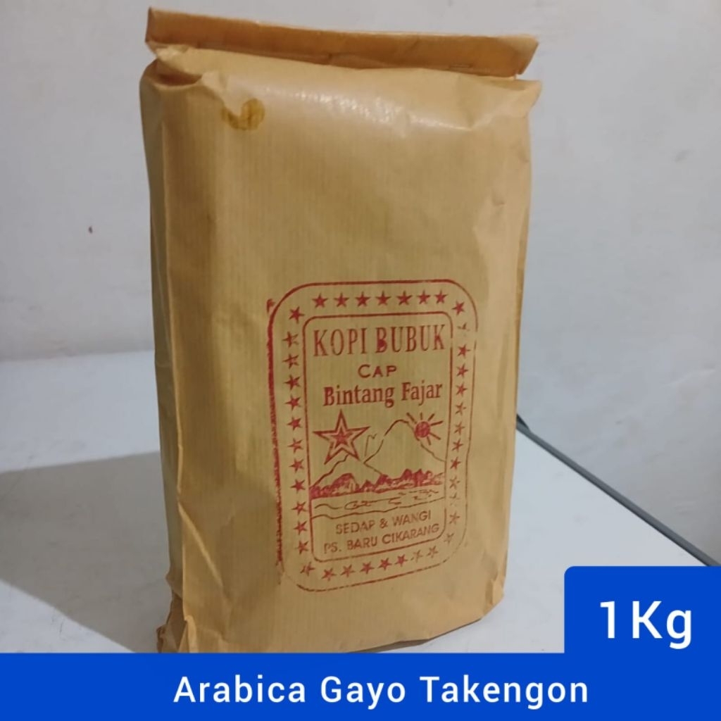 Kopi Arabica Gayo Takengon Arabica Coffee (Biji/Bubuk) -1Kg