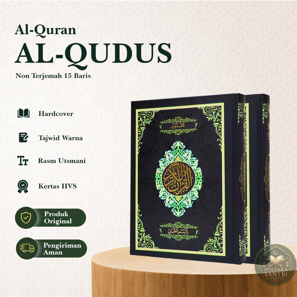 Al Quran Kudus Tajwid Warna Rasm Utsmani Ukuran A5