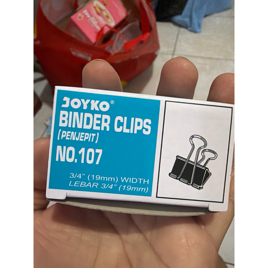 binder clip Joyko 107