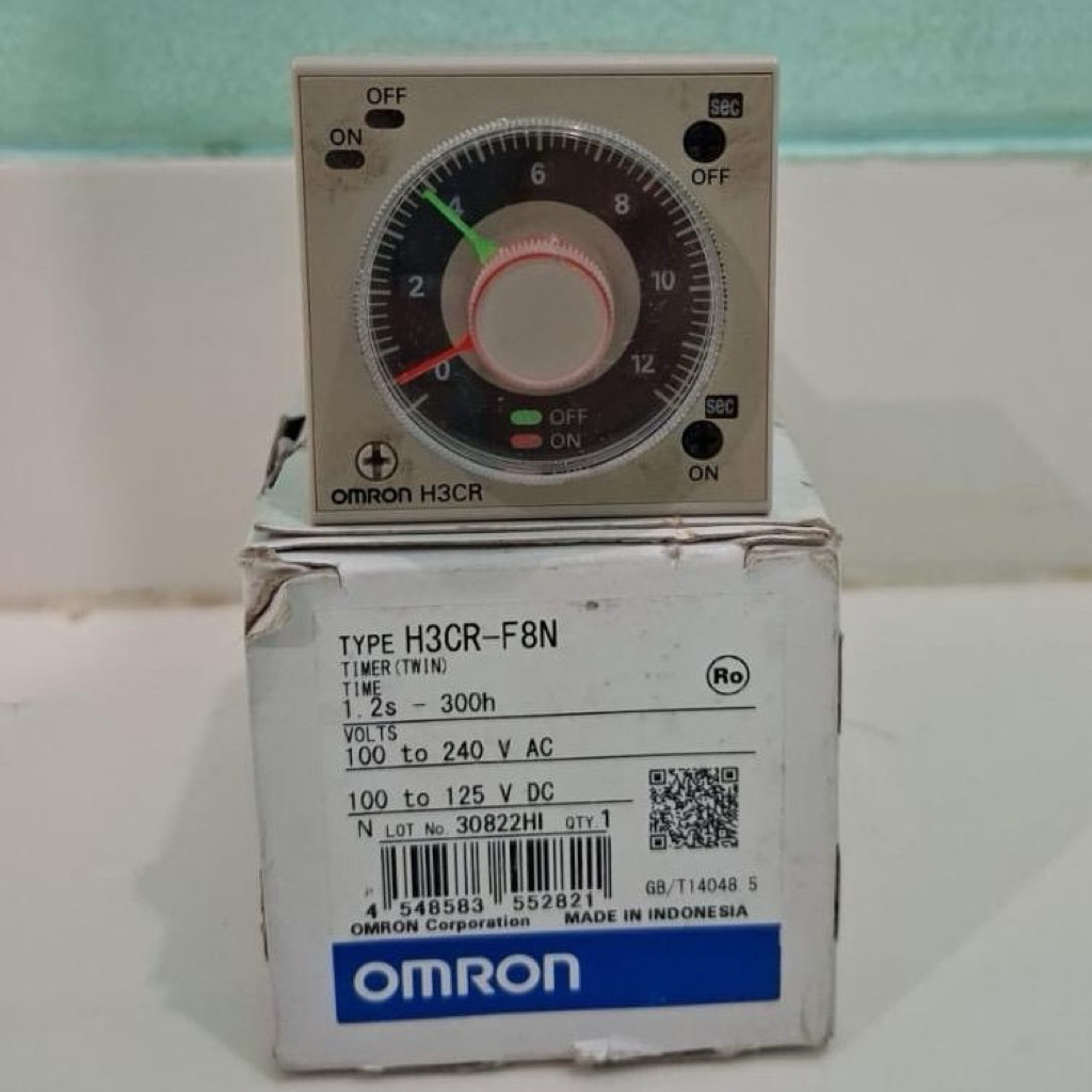 OMRON H3CR-F8N F8N H3CR F8N 220V ASLI OMRON
