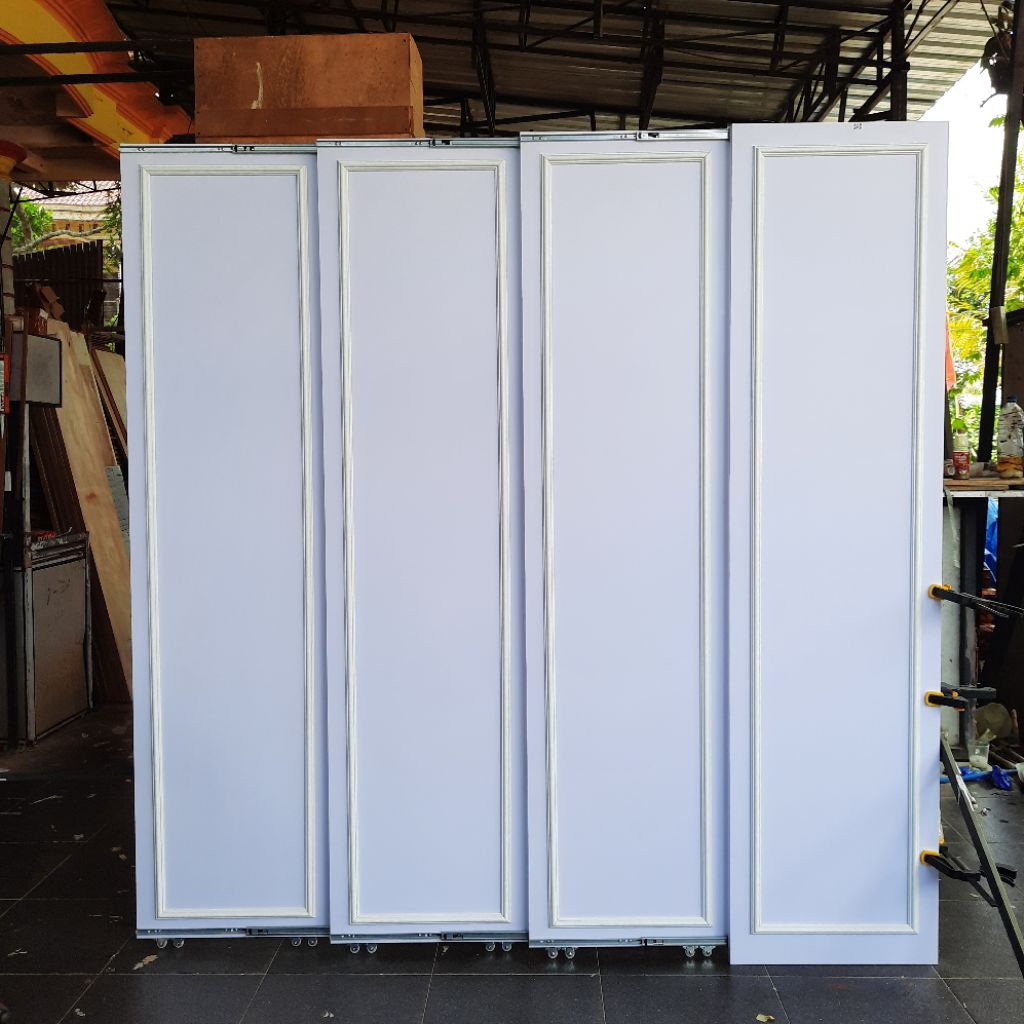 Penyekat Ruangan Minimalis Modern | Partisi Ruang Lipat | Sekat Rumah Kantor Geser Molding