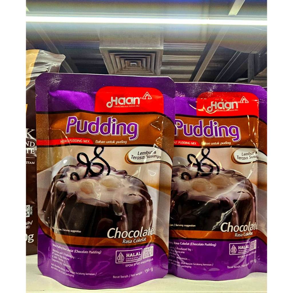 PUDDING COKLAT HAAN 130gr