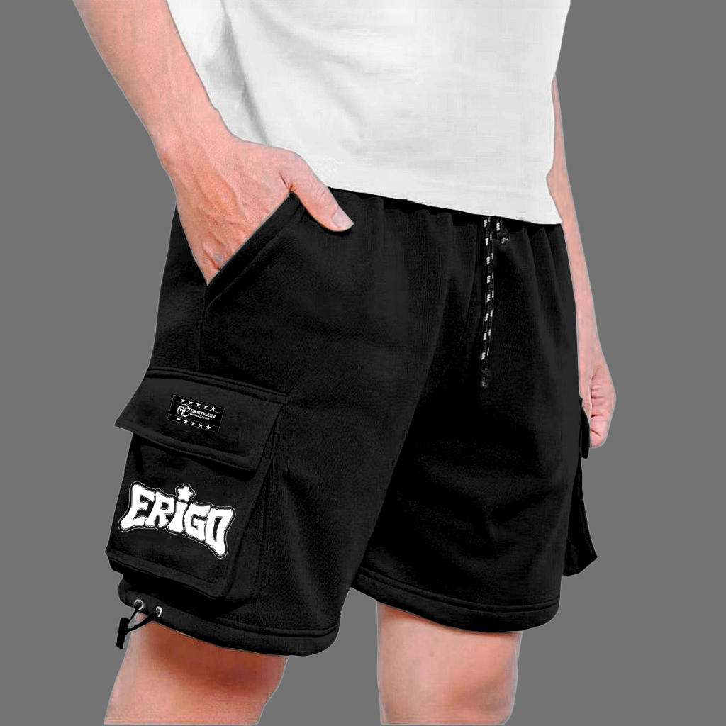 Celana Cargo Pendek Erigo / Shortpant Cargo Fleece