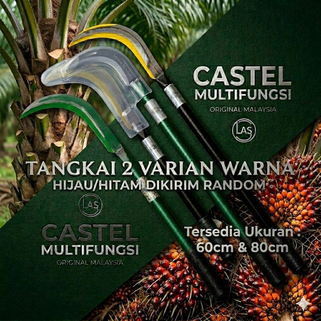 sabit mini multifungsi kastrasi bunga dompet penyiang rumput potong ranting
