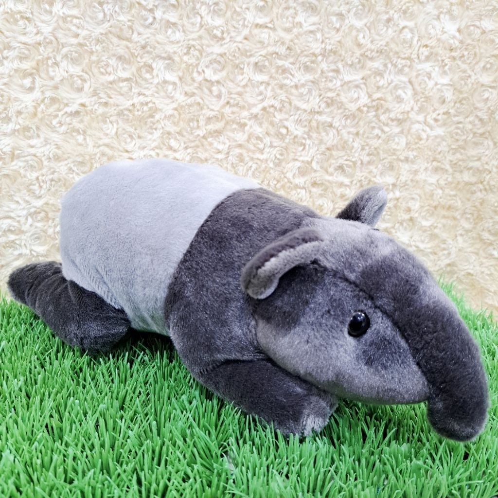 Boneka Tapir Abu muda Abu Tua Boneka Badak Babi Boneka Tapir Badak