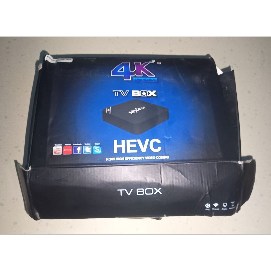 STB ANDROID TV MXQ-4K FLECO 5G SECOND