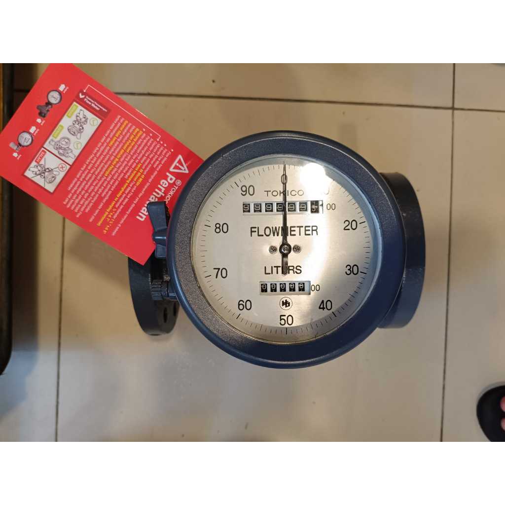 Flow Meter Tokico 3 Inch DN80 Flange Flowmeter Solar Oli BBM Industrial