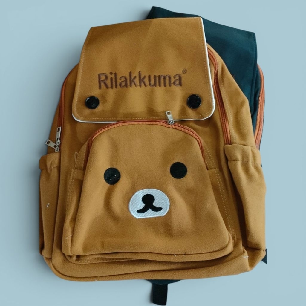 Tas Ransel Cewek Kain Rilakkuma