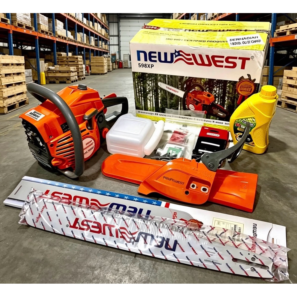 CHAINSAW NEW WEST BAR BAJA 22inc / gergaji chainsaw new west 598
