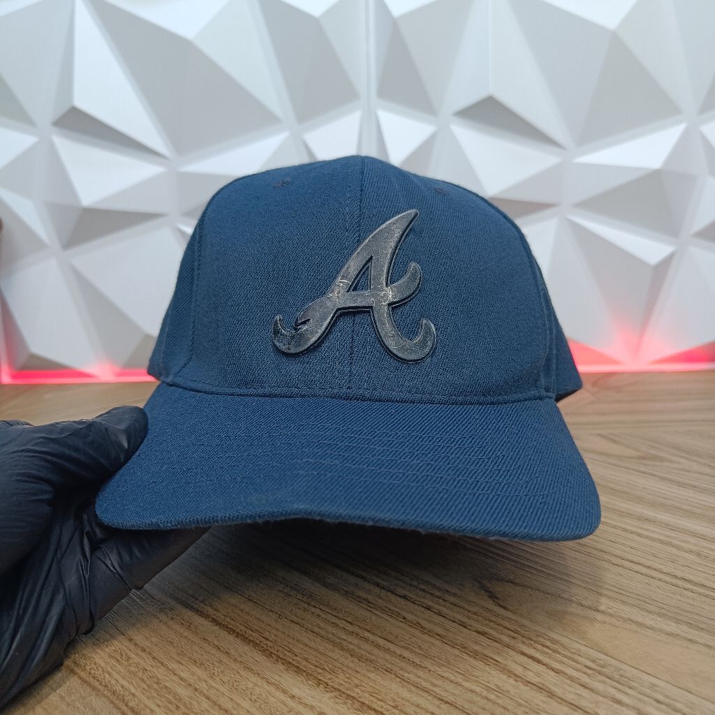 Topi MLB atlanta braves seken build up