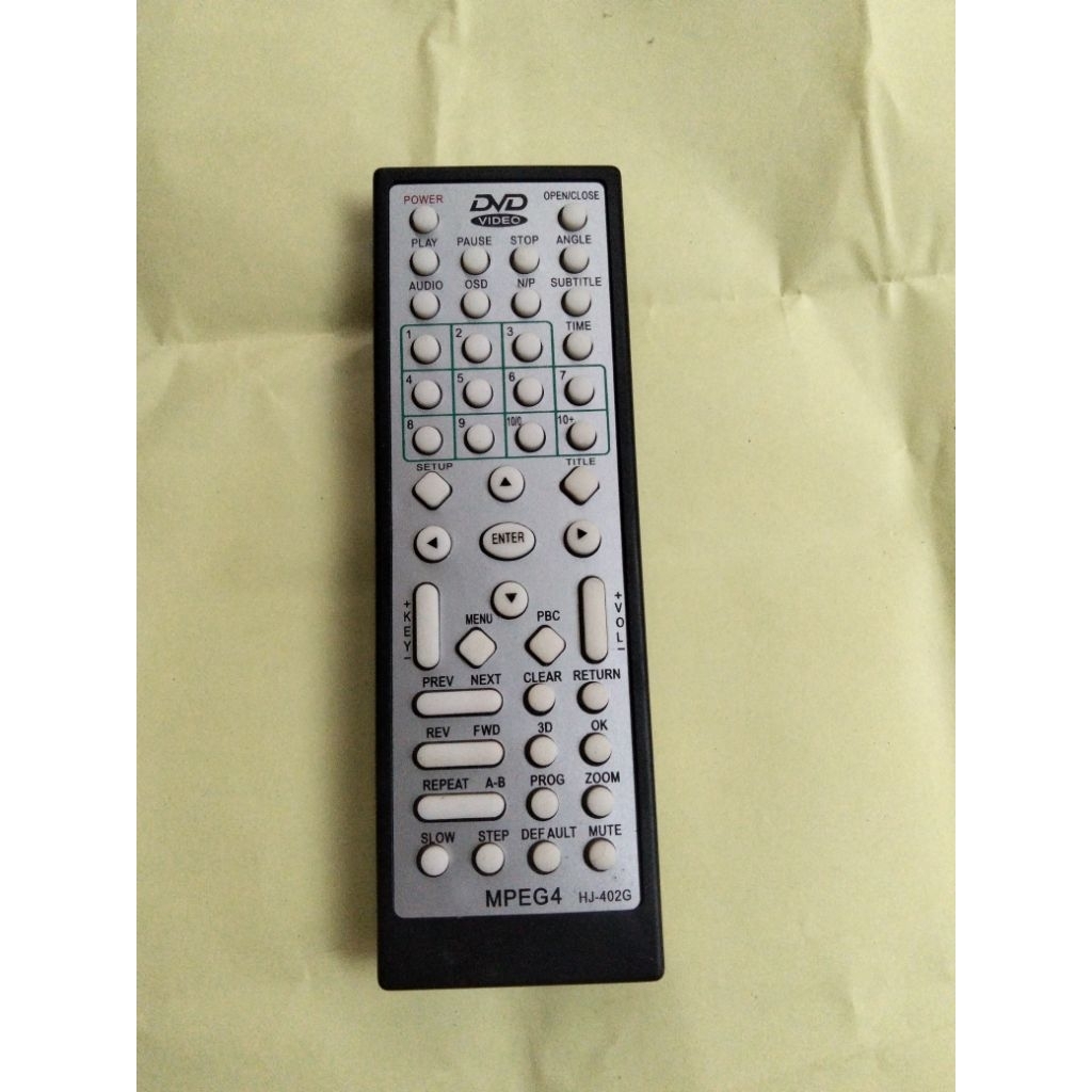 Remote dvd player asatron jadum mp4