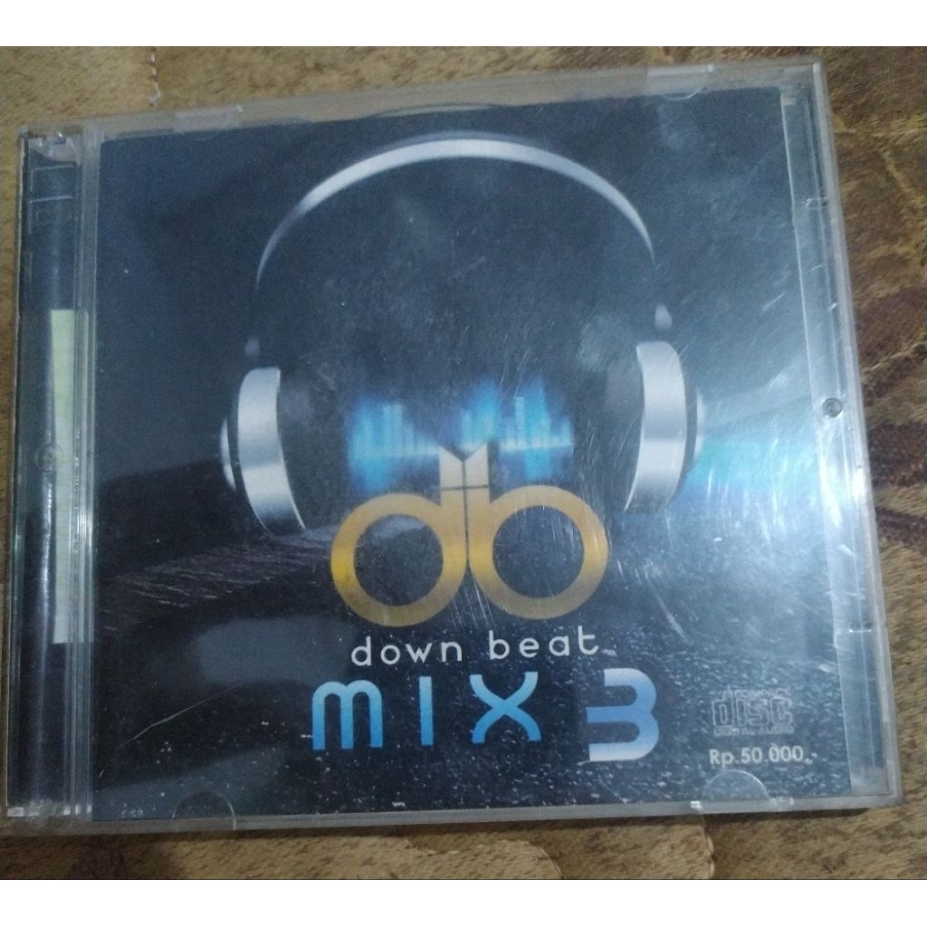 CD Audio Cyber DJ Team - DB Down Beat Mix 3 (PT.Suara Mega Mandiri)